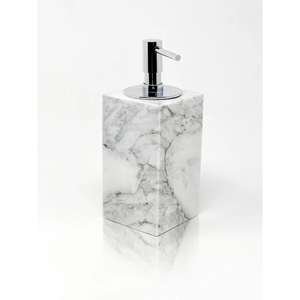 Unique Design White Marble <b>Soap</b> Dispenser Handcrafted Stone Liquid <b>Hand</b> Wash & Lotion Pump Bottle Premium Modern <b>Soap</b> Dispenser - Product Image 3