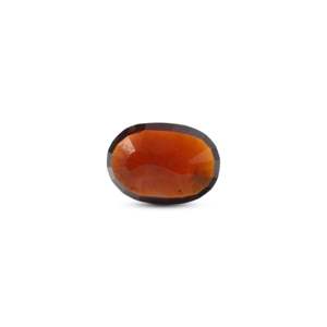 Premium Natural Hessonite Gomed 7.6 Carat Oval Cut Loose Gemstone for Fine Jewelry - Product Image 2