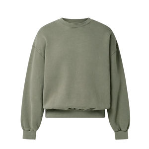 Sudadera de invierno personalizada para hombre, jersey grueso de cuello redondo, informal, de forro polar, estilo urbano, 100% algodón, marca privada, venta al por mayor - Product Image 6