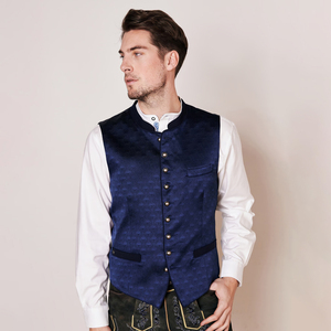 Gilet d'hiver bavarois haut de gamme pour homme – Nouveauté, vente en gros, sur mesure, bleu marine, haute qualité, réversible et respirant - Product Image 5