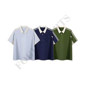 Fabricante de manga corta 100% algodón personalizado peso pesado a granel liso deportes Golf Polo camisetas - Product Image 4