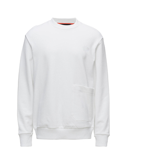 Sudadera Roja de Cuello Redondo para Hombre, Corte Regular, Color Sólido, Tejida, Casual, con Mangas Raglán - Product Image 4