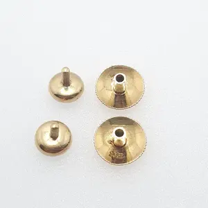 Bouton de chemise de luxe en moissanite taillée, en argent sterling 925, or blanc, jaune, rose, couleur E/F, pureté VVS VS, taille personnalisée, bijou cadeau pour fête - Product Image 3