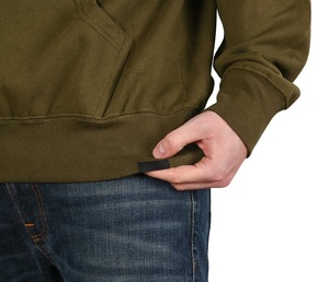 Fabricants de vêtements : Sweat-shirts pour hommes avec logo personnalisé, basiques de haute qualité, en coton mélangé, épais et lourds. - Product Image 4