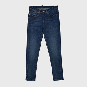Jean en denim pour homme, respirant, look attrayant, coupe slim, prix abordable, style classique, bleu clair, produit vendu au Pakistan - Product Image 3