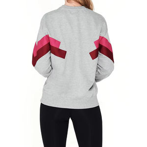 Sudadera de Forro Polar de Algodón Transpirable para Mujer, Invierno, con Logotipo Personalizado, Ecológica, Diseño Impreso Personalizable ODM - Product Image 2