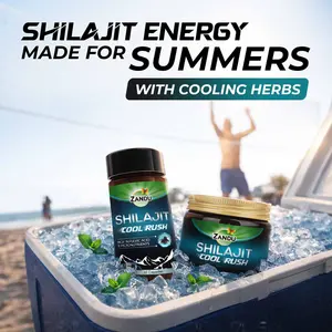 Resina de Extracto Herbal Zandu Shilajit Cool Rush, Cultivada en Naturaleza, 99% Pura, Grado Alimenticio, Botella de 10 Gramos - Product Image 3