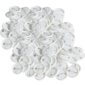 Kit de 500 pièces pour badges bouton DIY de 32 mm (1,25 pouces) avec dos à épingle et dessus en métal, qualité automatique pour nettoyage plastique/métal - Product Image 3