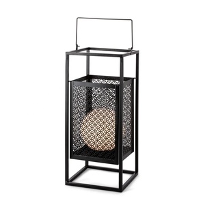 Latest Innovative Design <b>Black</b> Metal Handmade Square Metal Votive <b>Candle</b> <b>Lantern</b> - Product Image 4