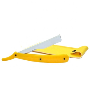 High Quality Stainless Steel Turkish Cut Throat Barber <b>Razor</b>/Straight Modern Shaving Shavette Customize Color with logo - Product Image 6