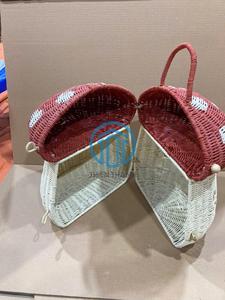New trend rattan mushroom storage basket make in Vietnam with wholesale price for kid make in Vietnam with wholesale price - Product Image 3