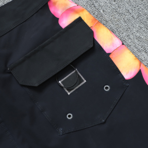 กางเกงขาสั้นชายแบบแห้งเร็ว กันน้ำ พร้อมเชือกผูกเอว สำหรับว่ายน้ำและเล่นเซิร์ฟ - Product Image 6