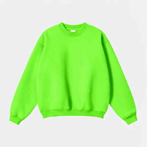 เสื้อสเวตเชิ้ตผู้ชาย OEM ทรงหลวม แขนยาว ผลิตตามสั่ง เสื้อผ้ากีฬา แอคทีฟแวร์ ผ้าวาฟเฟิลถัก สีพื้น สำหรับผู้ชาย - Product Image 1