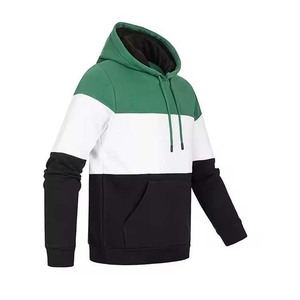 Sudadera con Capucha para Hombre, Diseño Color Block, Corte Regular, con Bolsillos, Estilo Casual para Otoño, Tejido FRENCH TERRY, 100% Algodón - Product Image 6