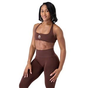 Sujetador deportivo sin costuras con tirantes para mujer, para yoga, gimnasio, fitness, soporte elástico, moldeador, cómodo, top deportivo - Product Image 2