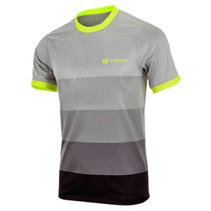 Maillot de football personnalisé, ensemble d'équipe de football, polyester respirant, manches courtes, uniforme d'entraînement pour hommes - Product Image 1
