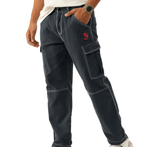 Solid Trader Tough Twill <b>Work</b> Wear Double Layered Knee Protection High Strength Stitching Reliable Men Cargo Pent & <b>Trouser</b> - Product Image 2
