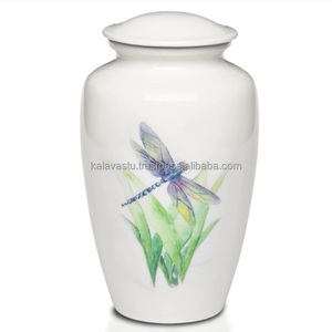 Urnas de cremación con acabado de color, para funerario o casa, urna de cremación, amphora pot - Product Image 1