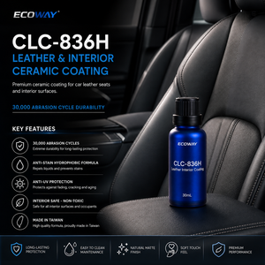 Revestimiento Cerámico Hidrofóbico para Cuero CLC-836H de 30 ml con Durabilidad de 30000 Ciclos de Abrasión para Talleres de Detallado Automotriz, OEM, ODM - Product Image 2