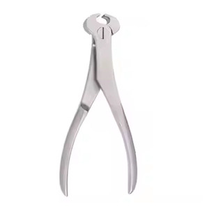 Ciseaux à canules pour broches 16-23 cm en acier inoxydable, forceps de coupe pour fils K et broches osseuses, instrument chirurgical réutilisable - Product Image 2