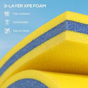 Tappetino Galleggiante Portatile in PVC per Piscina e Mare - Materassino Resistente per Intrattenimento - Product Image 4