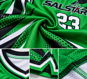 Conjunto de Uniforme de Baloncesto Verde Sublimado Personalizado para Hombre, Jersey y Pantalones Cortos de Baloncesto de Poliéster Premium, Fabricante de Ropa Deportiva para Equipos - Product Image 5