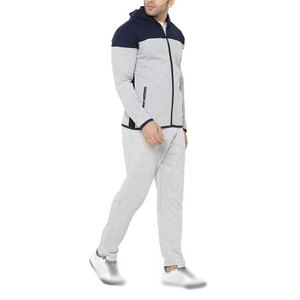 Custom Men Full Zip Track Suit Set <b>Athletic</b> Jacket And Jogger Streetwear Low MOQ OEM ODM Supplier - Product Image 4