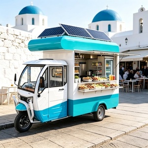 Nouvelle Mini-charrette alimentaire pop-up 2026 avec parasol détachable et support pliable pour la vente en marché nocturne - Product Image 6
