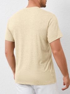 เสื้อยืดลำลองผู้ชาย คอกลม ทรงปกติ พร้อมบริการพิมพ์ลายตามสั่ง สำหรับแบรนด์เสื้อผ้าและร้านค้าปลีก - Product Image 2