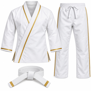 Uniforme de karaté personnalisé à prix abordable 2026, style sur mesure, OEM, haute qualité, avec logo personnalisé et broderie - Product Image 1