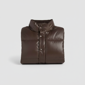 Veste matelassée pour homme à capuche imperméable, sur mesure, OEM, vente en gros - Product Image 4