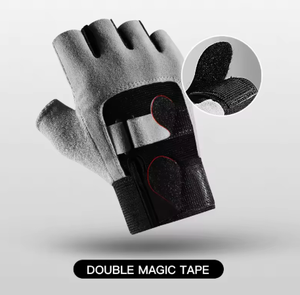 Fingerless Gym <b>Gloves</b> for Men & Women Breathable <b>Weight</b> Lifting <b>Gloves</b>, Anti-Slip Grip for Fitness & Workout Training - Product Image 3