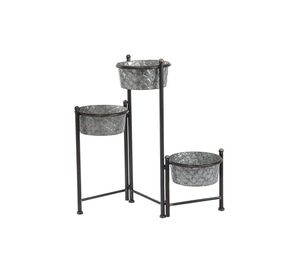 Support de Jardin Tendance en Fer Forgé – Meuble de Jardin en Métal pour Plantes et Rangement – Présentoir de Jardin au Design Dernier Cri - Product Image 2