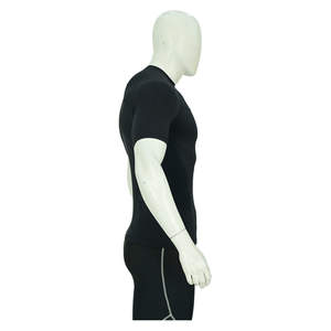 Chemises de compression sur mesure pour hommes et femmes, de haute qualité, 100 % polyester et coton, pour l'entraînement en salle de sport. - Product Image 4
