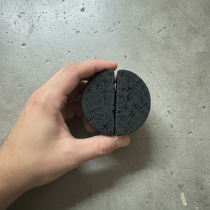 Carbón para Shisha de Alta Temperatura, Forma de Media Luna, Quema Duradera - Product Image 1