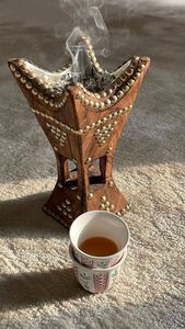 เตาเผาเครื่องหอมไม้หอมแบบเป็นมิตรกับสิ่งแวดล้อม สำหรับตกแต่งบ้าน โรงแรม ใช้กับธูปอินเดีย บาคูร์ กลิ่นหอมสำหรับบ้าน คุณภาพดีเยี่ยม - Product Image 6