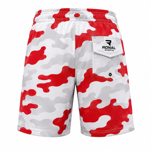 Pantalones Cortos Deportivos Casuales de Verano para Hombre, 100% Algodón, de Secado Rápido, para Fitness, Playa y Natación - Product Image 2