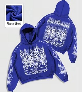 Premium Blank Hoodie Heavy Cotton Pullover Sweatshirt Custom Embroidery Printing Unisex Streetwear Wholesale Factory Supply - Product Image 3