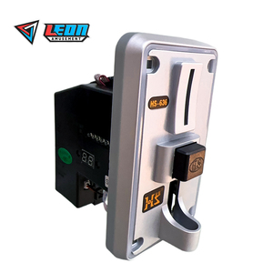 Münzbetriebener Greifautomat mit Münzschlitz, Metallkonstruktion, Blinklicht, Arcade-Zubehör, Englisch - Product Image 1