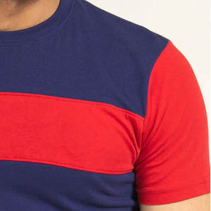 T-shirts décontractés pour hommes de haute qualité, prix de gros, en tissu non tissé respirant, logo personnalisé, séchage rapide, anti-boulochage - Product Image 6