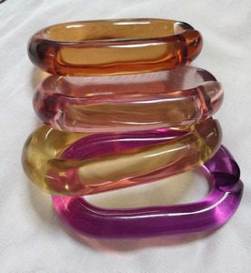 Arte Decorativo de Pared con Eslabones de Resina, Cadena de Eslabones Acrílicos Modernos, Decoración del Hogar, Eslabones de Cadena Hechos a Mano en Colores Personalizados - Product Image 4