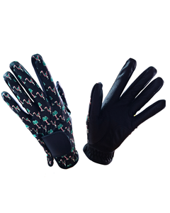 Gants de golf en cuir PU de qualité supérieure avec logo personnalisé, respirants, antidérapants, protection UV, sangle de poignet réglable avec boucle auto-agrippante - Product Image 1