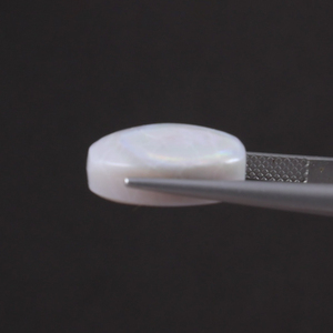 โอปอลสีขาวธรรมชาติ พลอยหลวม 9.58 กะรัต รูปทรงวงรี 16x13 มม. 7 มม. รับรองโดย IGI ขัดเงาด้วยน้ำมัน/ขี้ผึ้ง ตัดด้วยมือ ขายส่ง - Product Image 2