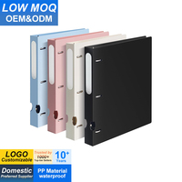 Carpeta de 3 Anillos de 1 Pulgada, Carpeta Flexible con Anillos en D, Capacidad para 225 Hojas, Carpeta Resistente para Documentos Escolares y de Oficina