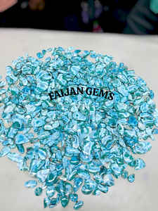 Domnican Larimar piedra preciosa cabujón, piedra Larimar azul natural para la fabricación de joyas, corte artesanal único, cristales curativos y regalos - Product Image 2