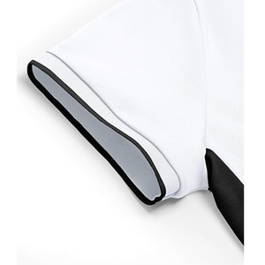 Camiseta Deportiva Corta para Mujer, de Alta Calidad, con Cierre, Elegante, Transpirable, de Secado Rápido, con Bloques de Color, Compresión, Poliéster y Algodón - Product Image 4