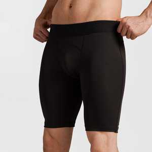 Men’s knitted <b>shorts</b> made from 100% cotton offer superior comfort and breathability <b>Compression</b> <b>shorts</b> For Men - Product Image 2