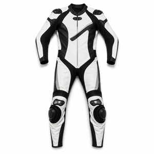 Traje de Motociclismo de Cuero Genuino Personalizado para Mujer, con Protección CE, Fabricante OEM ODM - Product Image 1