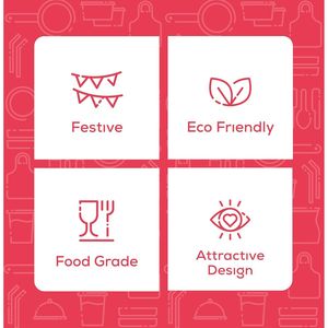 240 Ombrellini per Cocktail in Colori Tropicali Assortiti, Decorazioni per Feste e Accessori per Cocktail - Product Image 3