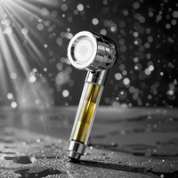 Pommeau de douche coréen portable le plus vendu en acier inoxydable avec filtre anti-chute de cheveux et stérilisation anionique pour appartement, utilisation à vie
